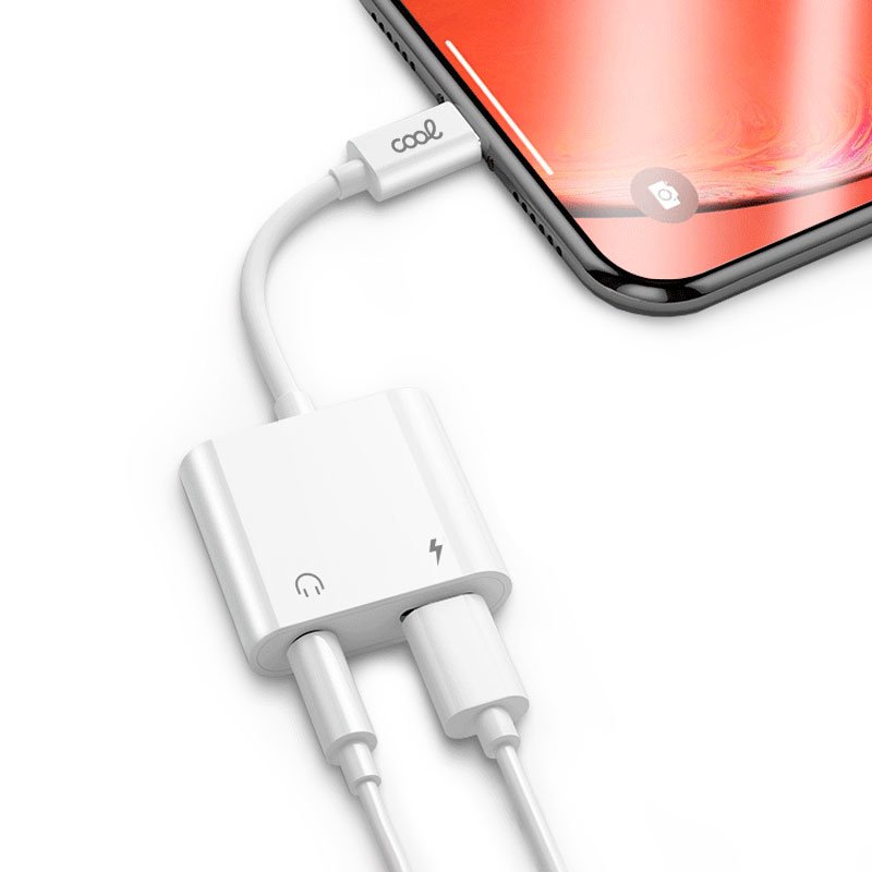 Adaptador de 3,5 mm com conector Bluetooth duplo + carga de relâmpago COOL - Image 3