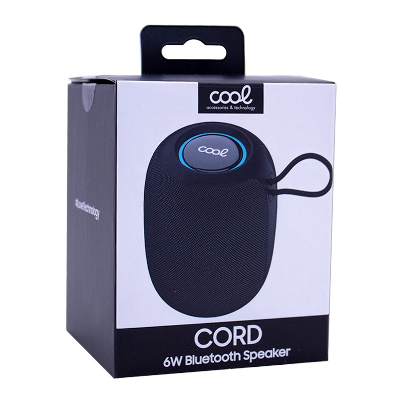 Alto-falante universal bluetooth musical TWS COOL Cord (6 W) Preto - Image 2