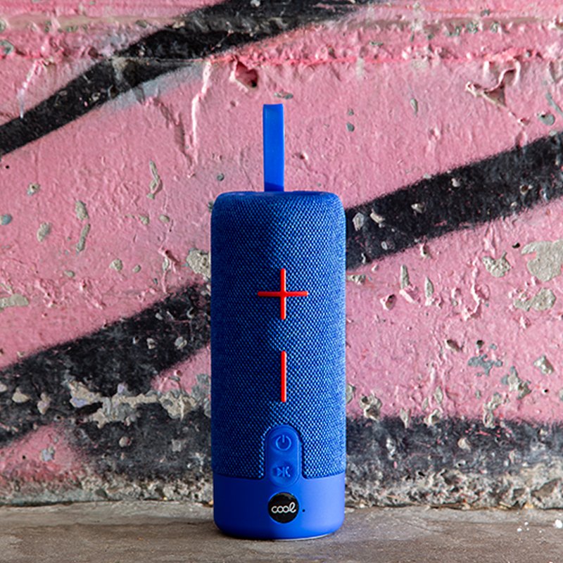 Alto-falante universal para música bluetooth COOL 10W Bass Azul - Image 3