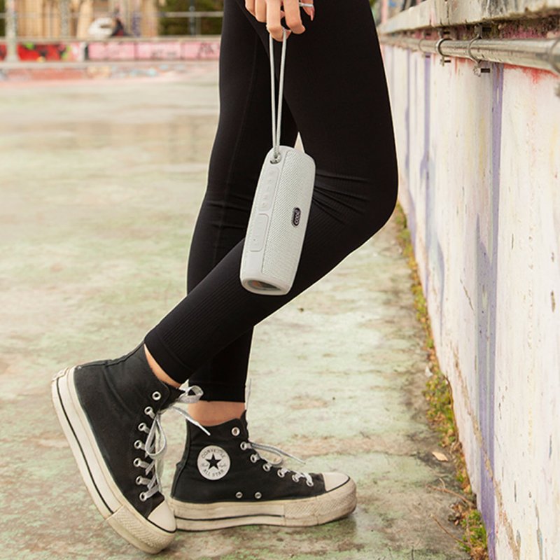 Alto-falante universal para música Bluetooth COOL Joy Cinza (12 W) - Image 3