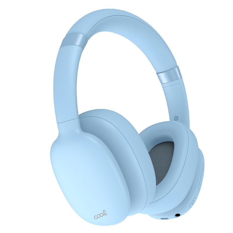 Auscultadores Estéreo Bluetooth COOL Roller Azul - Image 3