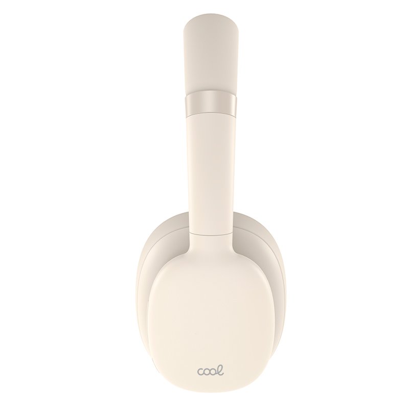Auscultadores Estéreo Bluetooth COOL Roller Bege - Image 3