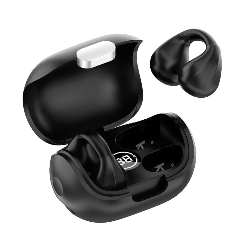 Auscultadores Estéreo Bluetooth Dual Pod COOL Clip Preto