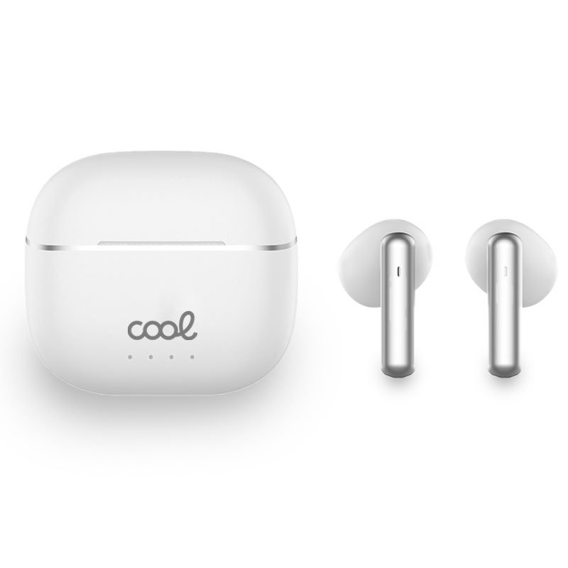 Auscultadores estéreo Bluetooth Dual Pod COOL GEN Branco - Image 2