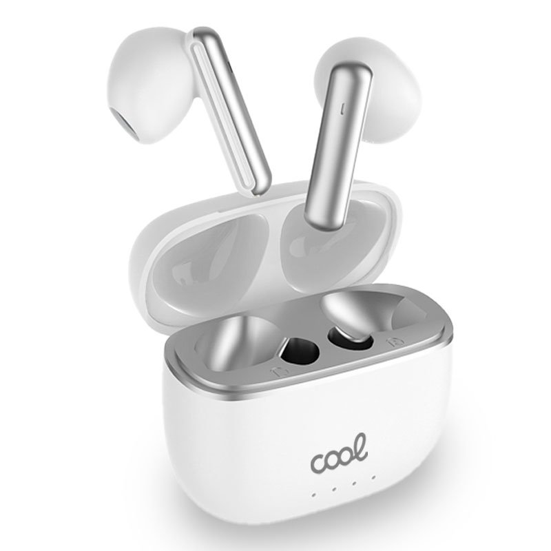 Auscultadores estéreo Bluetooth Dual Pod COOL GEN Branco - Image 3