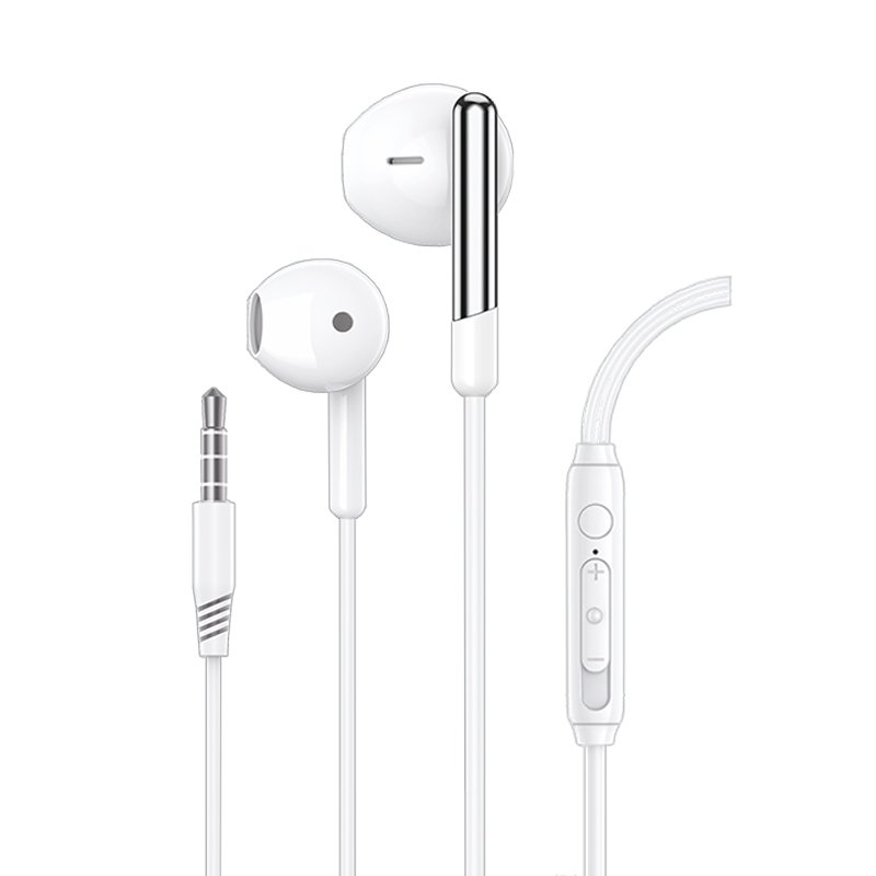 Auscultadores Estéreo COOL Care de 3,5 mm com Microfone Branco