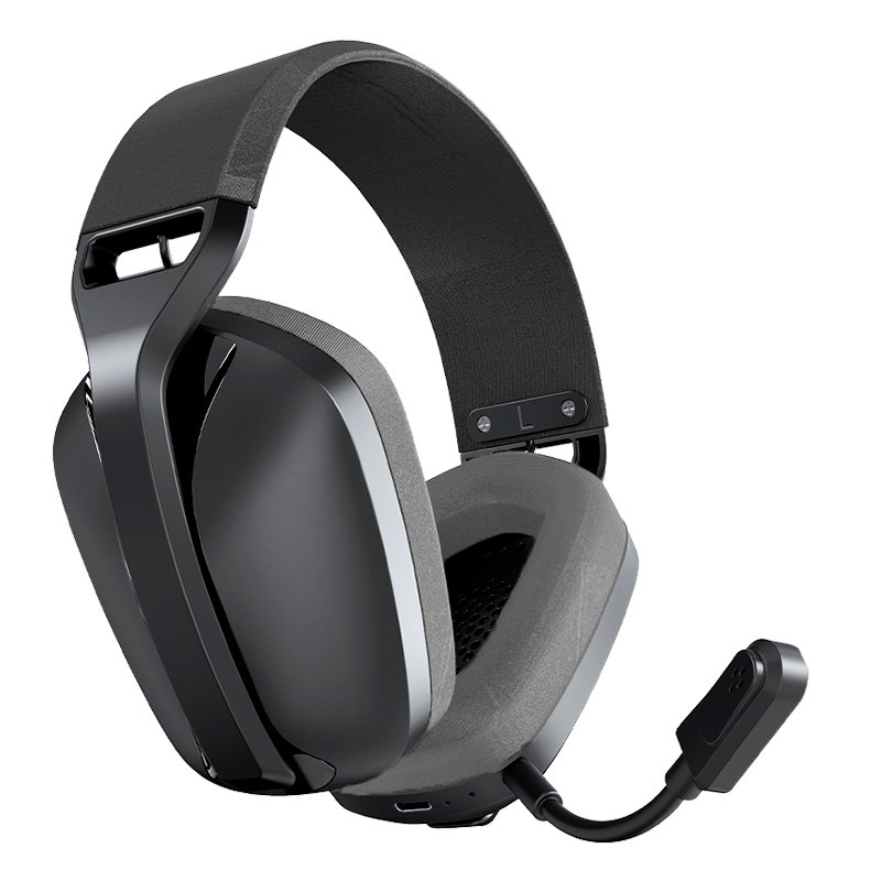 Auscultadores estéreo para PC / PS4 / PS5 Gaming Sem Fio COOL Newton 3 em 1 Preto - Image 2
