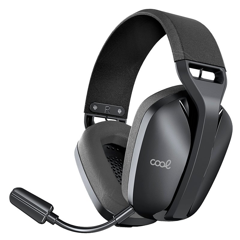 Auscultadores estéreo para PC / PS4 / PS5 Gaming Sem Fio COOL Newton 3 em 1 Preto - Image 3