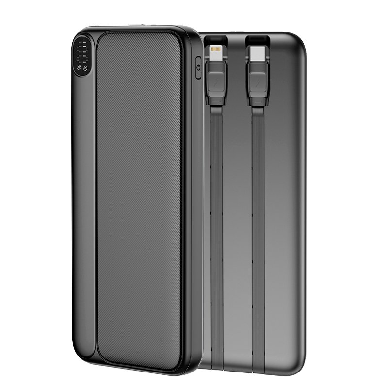 Bateria Externa Universal Power Bank 10.000 mAh (Tipo C / Lightning) COOL Grip Preto - Image 2