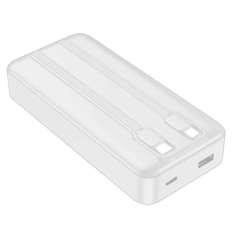 Bateria Externa Universal Power Bank 22.5W 20.000 mAh (Tipo C / Lightning) COOL Branco - Image 3