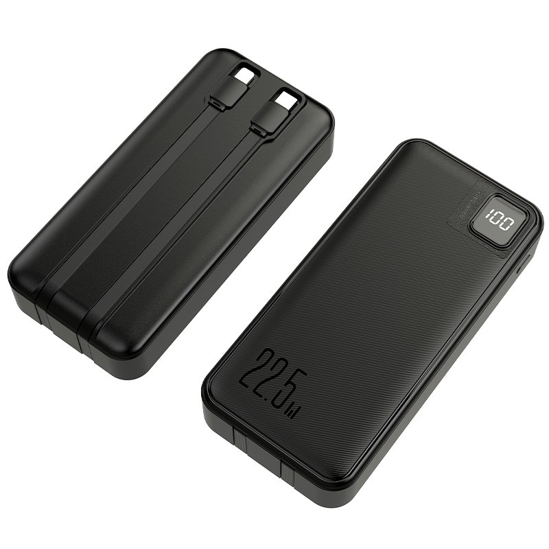 Bateria Externa Universal Power Bank 22.5W 20.000 mAh (Tipo C / Lightning) COOL Preto - Image 2
