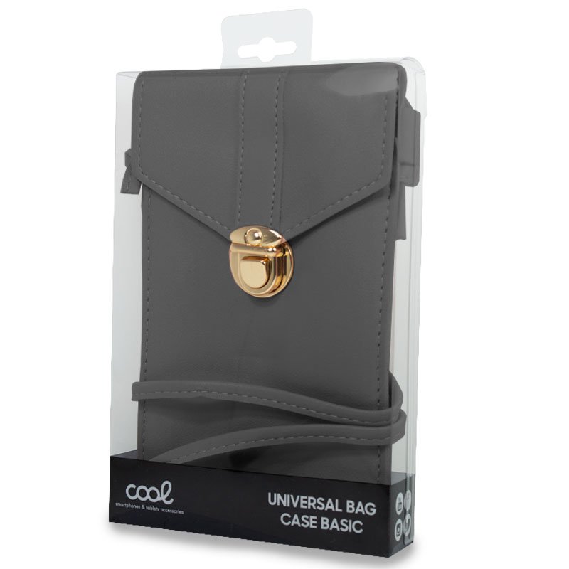 Bolsa Universal Basic de até 6,7 pol. COOL Cinza Escuro - Image 3