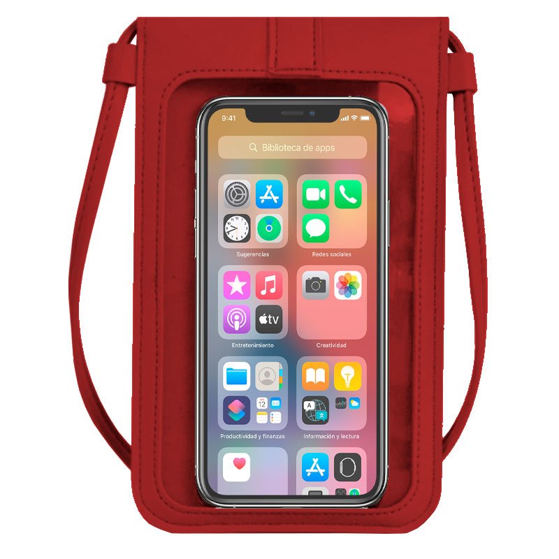 Bolsa Universal Basic de até 6,7 pol. COOL Vermelho - Image 3