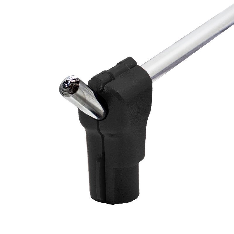 Cadeado anti-roubo de plástico preto (para gancho simple) 6 mm