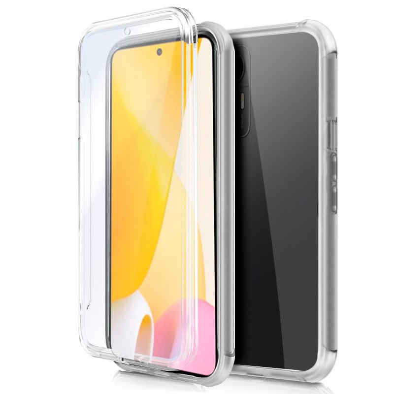 Capa COOL de Silicone 3D para Xiaomi 12 Lite (frente e verso transparentes)