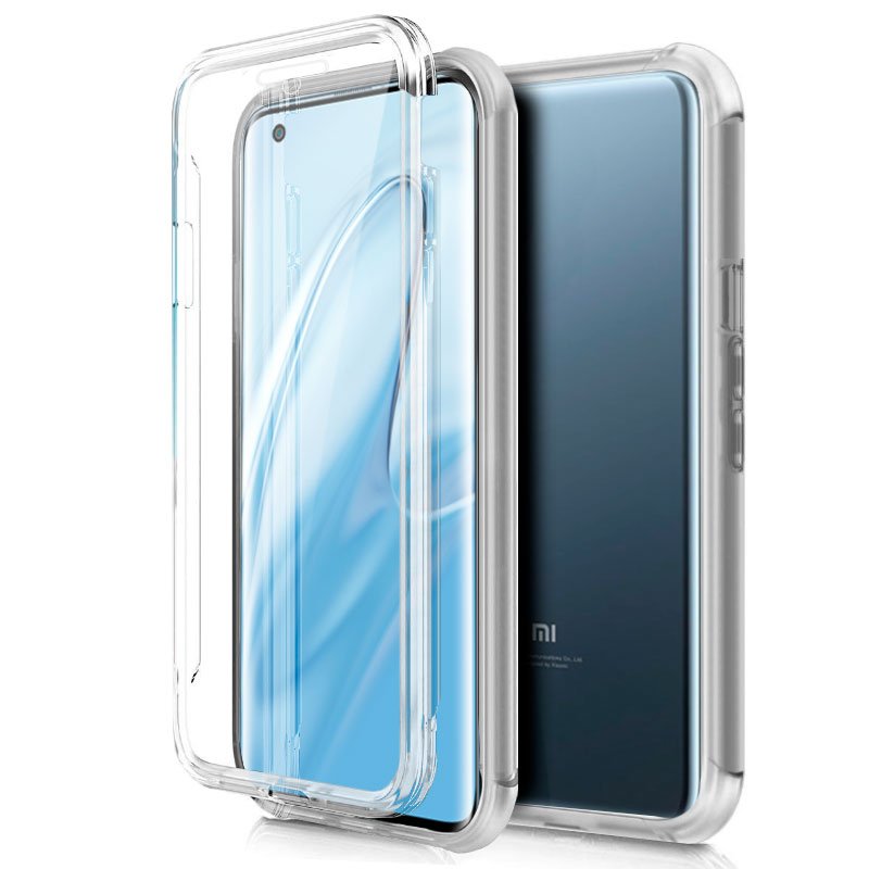 Capa COOL de Silicone 3D Xiaomi Mi 10 / Mi 10 Pro (frente e verso transparentes)