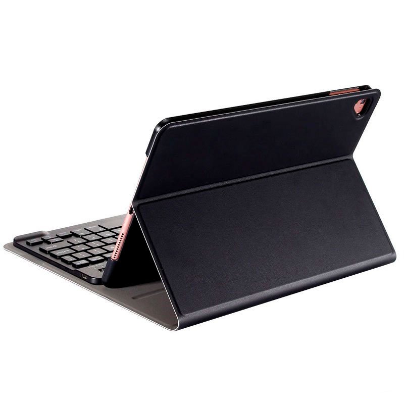 Capa COOL para iPad (2019 / 2020 / 2021) 10,2 pol. Couro Sintético Teclado Bluetooth (Preto) - Image 2