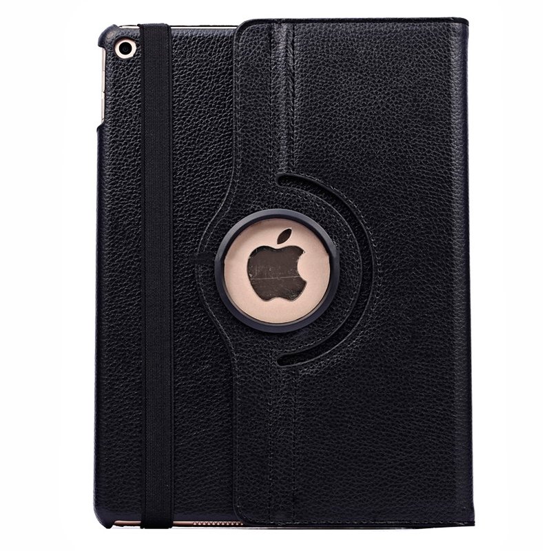Capa COOL para iPad Air / Air 2 / Pro 9.7 / iPad 2017 / iPad 2018 9.7 poleg. Rotativa Couro Sintético Preto - Image 3