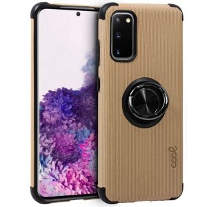Capa COOL para Samsung G980 Galaxy S20 Hard Ring Bege