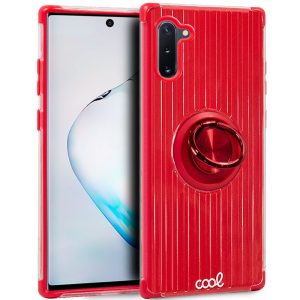 Capa COOL para Samsung N970 Galaxy Note 10 Hard Ring Vermelho