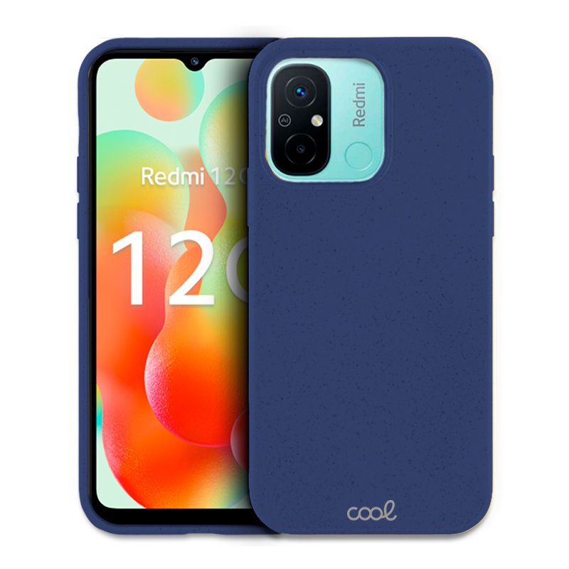 Capa COOL para Xiaomi Redmi 12C Eco Biodegradável Marinho - Image 3