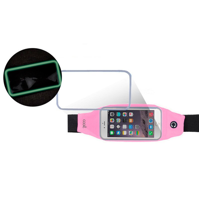 Capa de Neoprene Universal COOL Pochete (5,5 - 6,7 polegadas) Rosa - Image 3