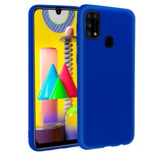 Capa de silicone COOL para Samsung M315 Galaxy M31 (azul)