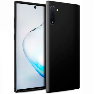 Capa de silicone COOL para Samsung N970 Galaxy Note 10 (preta)