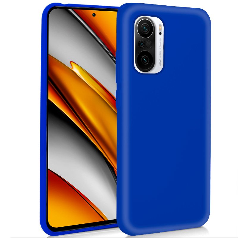 Capa de silicone COOL para Xiaomi Mi 11i / Pocophone F3 (azul)