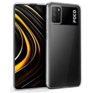Capa de silicone COOL para Xiaomi Pocophone M3 / Redmi 9T (transparente)