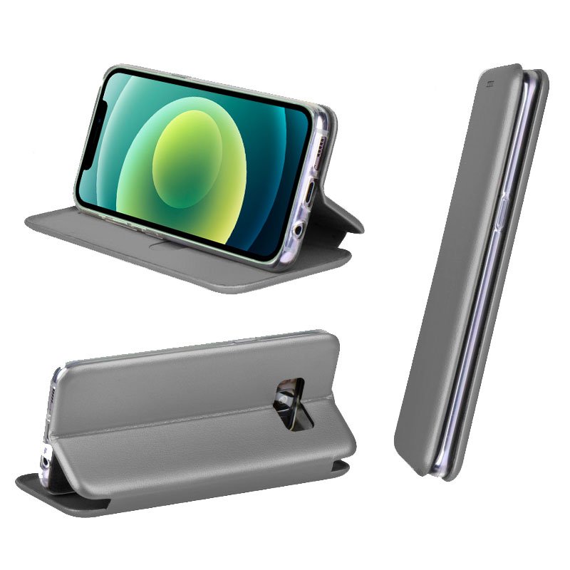 Capa Flip Cover COOL para iPhone 12 / 12 Pro Elegance Prata - Image 2