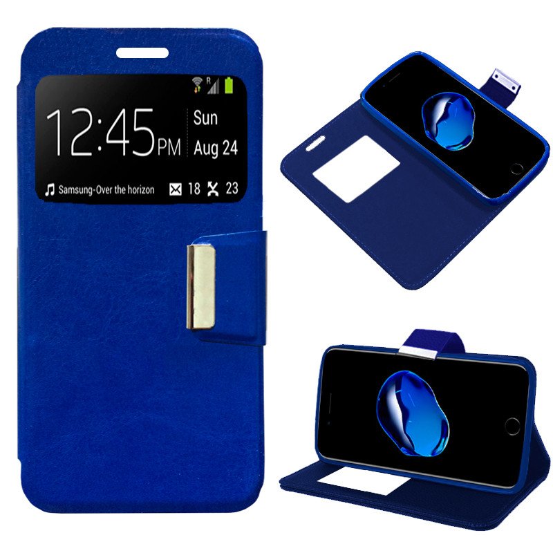 Capa Flip Cover COOL para iPhone 7 Plus / iPhone 8 Plus Azul