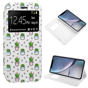 Capa Flip Cover COOL para iPhone XR Cacto