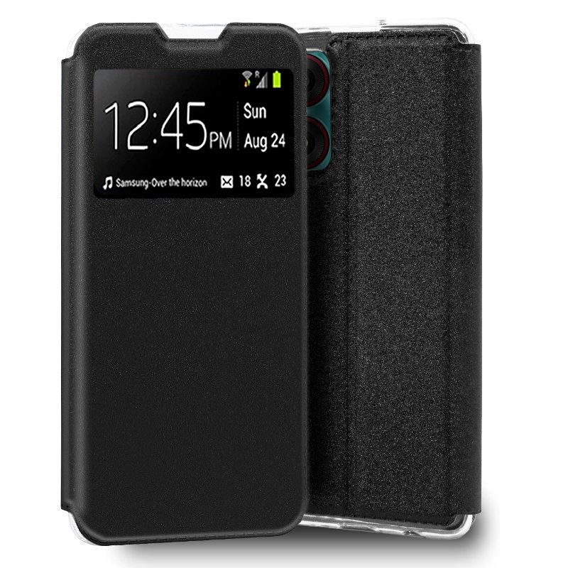 Capa Flip Cover COOL para ZTE Blade A34 Preto