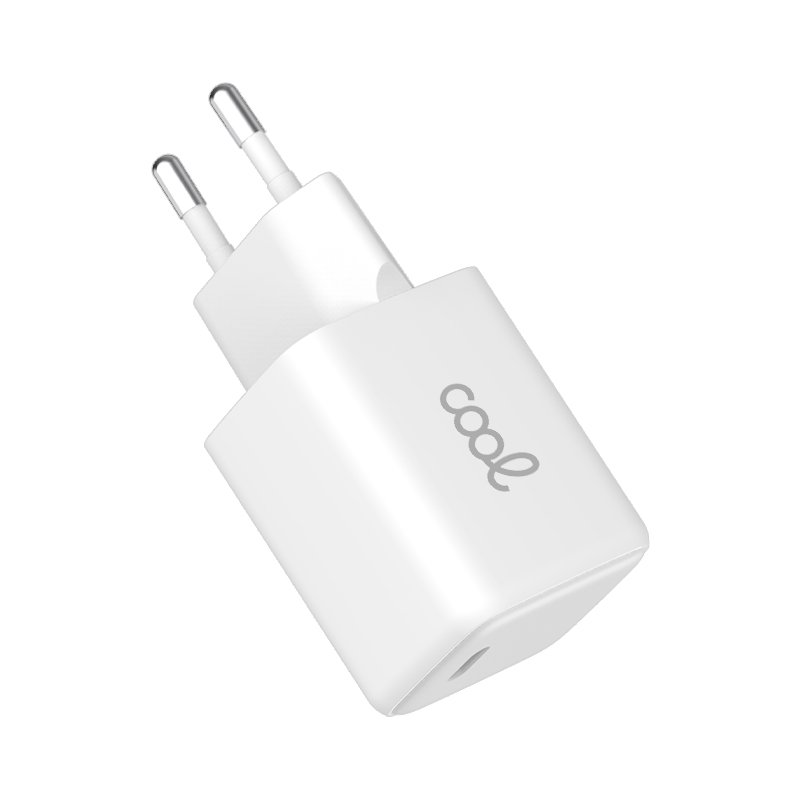 Carregador de Rede Universal Ultra Fast Charger (PD) Type-C COOL (45W) GaN Branco - Image 2
