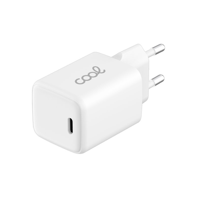Carregador de Rede Universal Ultra Fast Charger (PD) Type-C COOL (45W) GaN Branco - Image 3
