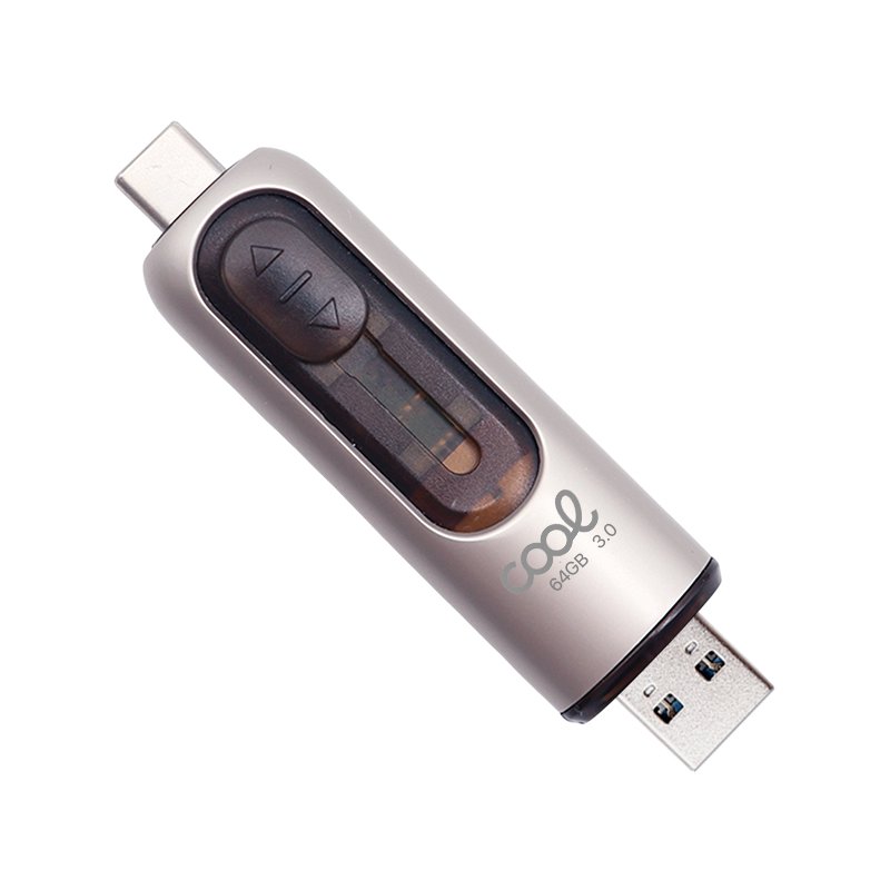 Pen Drive USB x64 GB 3.0 COOL (2 in 1) Tipo-C / USB - Image 2
