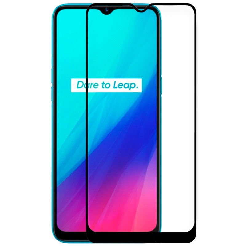 Protetor de ecrã de vidro temperado COOL para Realme C3 (FULL 3D)