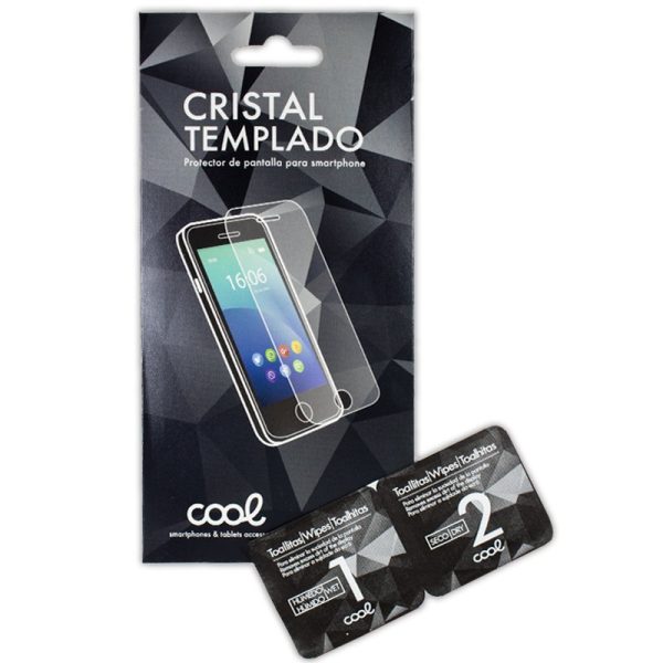 Protetor de ecrã de vidro temperado COOL para Samsung A202 Galaxy A20e (FULL 3D) - Image 2