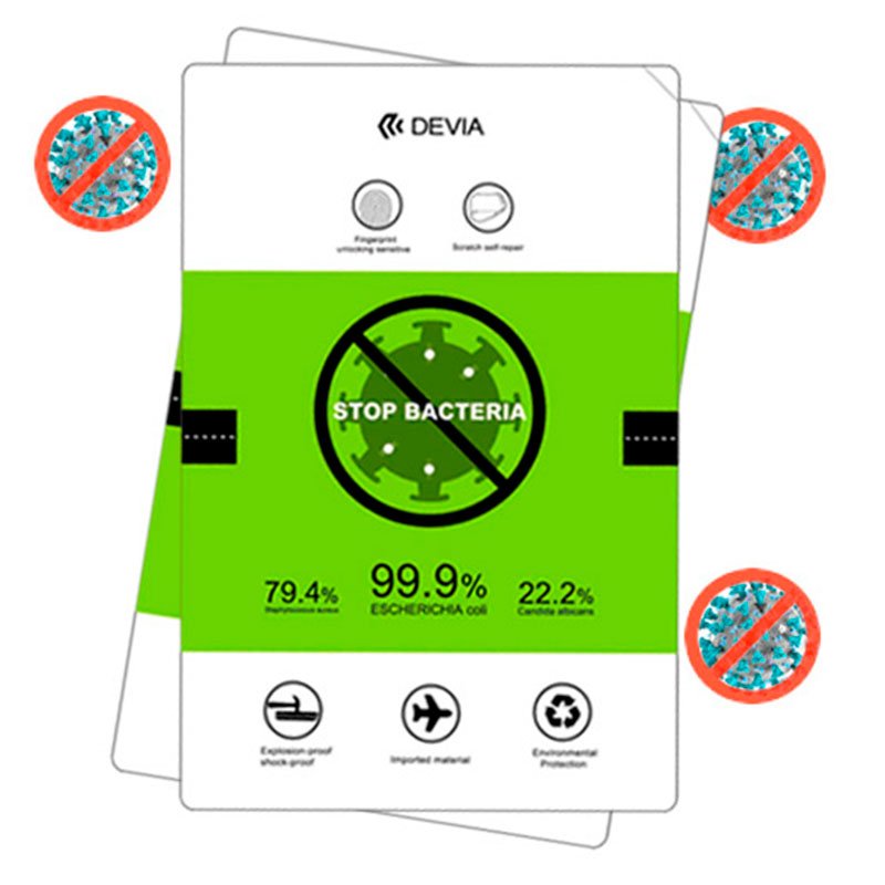 Protetor de Hidrogel Antibacteriano Universal Devia (Pack 50 unidades) - Image 3