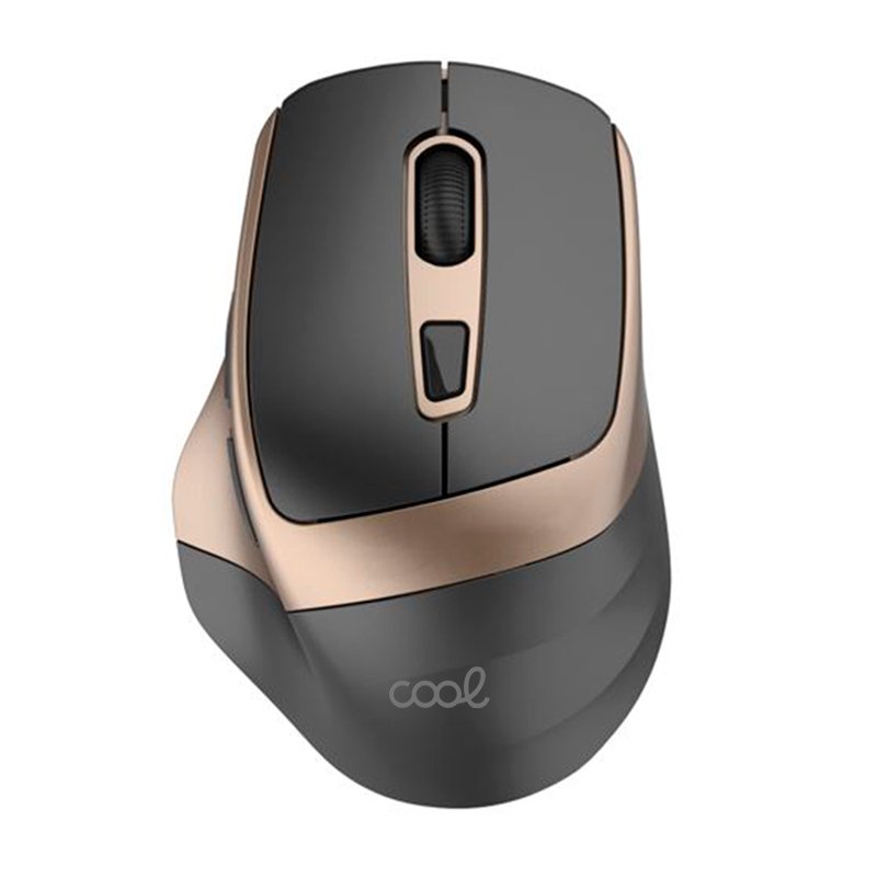 Rato sem fio silencioso COOL ECO Ergonomic Ouro-Preto