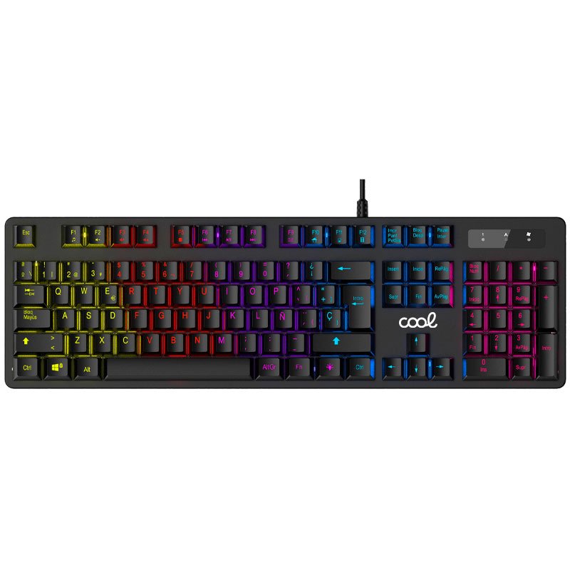 Teclado para PC Espanhol Cabo mecânico USB gaming COOL Austin - Image 2